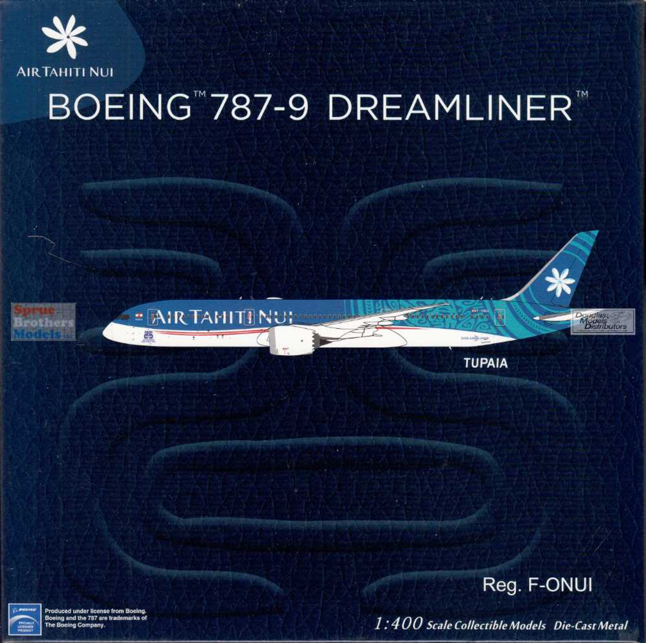 NGM55131 1:400 NG Model Air Tahiti Nui B787-9 Reg #F-ONUI
