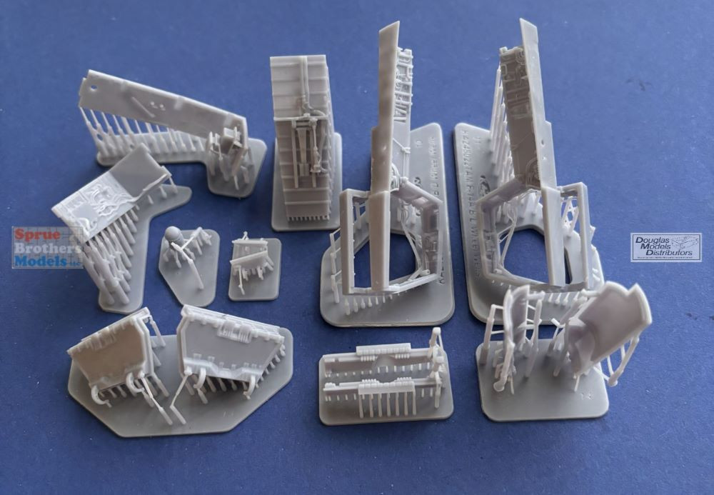 TOMCATドックゲージ KMDKAZ48023TAM 1:48 Kazan Model Dynamics F-14B F-14D Tomcat Wheel