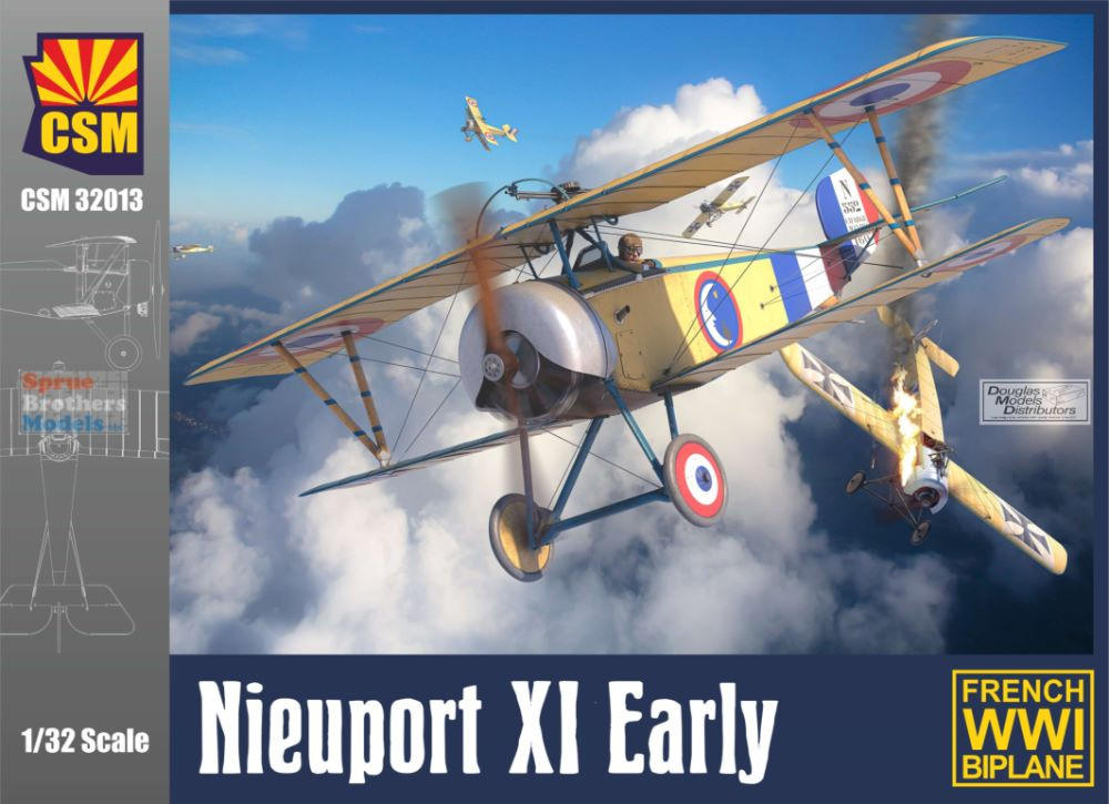 トイガン 31 CSM32013 1:32 Copper State Models Nieuport XI Early - Sprue