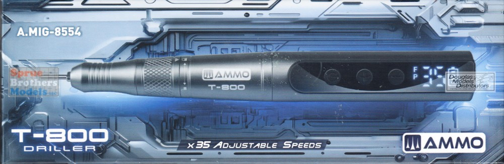 AMM8554 AMMO by Mig - T-800 Cordless Mini-Drill - Sprue Brothers