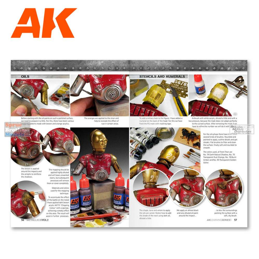 AKI000508V5 AK Interactive Learning 05: Metallics Vol 2 - Figures