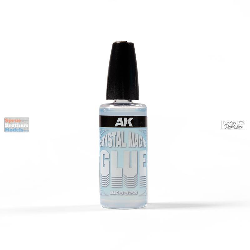 AKI009323 AK Interactive Crystal Magic Glue 30ml - Sprue Brothers