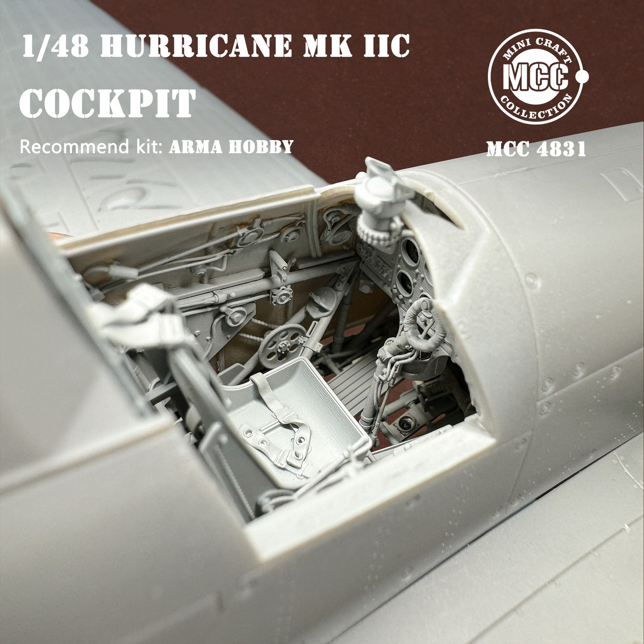 MCC48031 1:48 Mini Craft Collection Hurricane Mk.IIc Cockpit Set