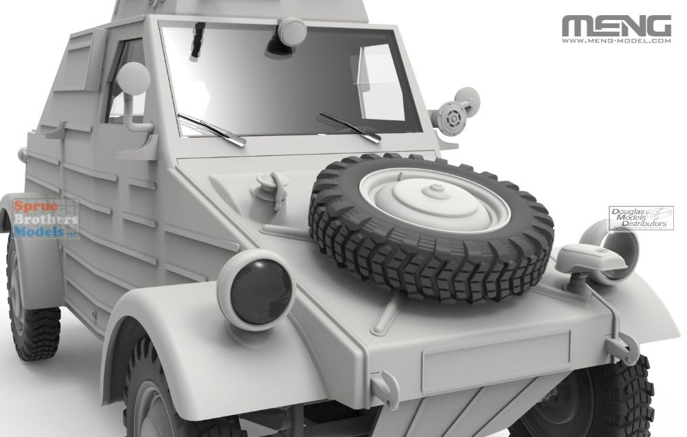 MNGVS017 1:35 Meng Type 823 Kubelwagen Pkw.K1 - Sprue Brothers