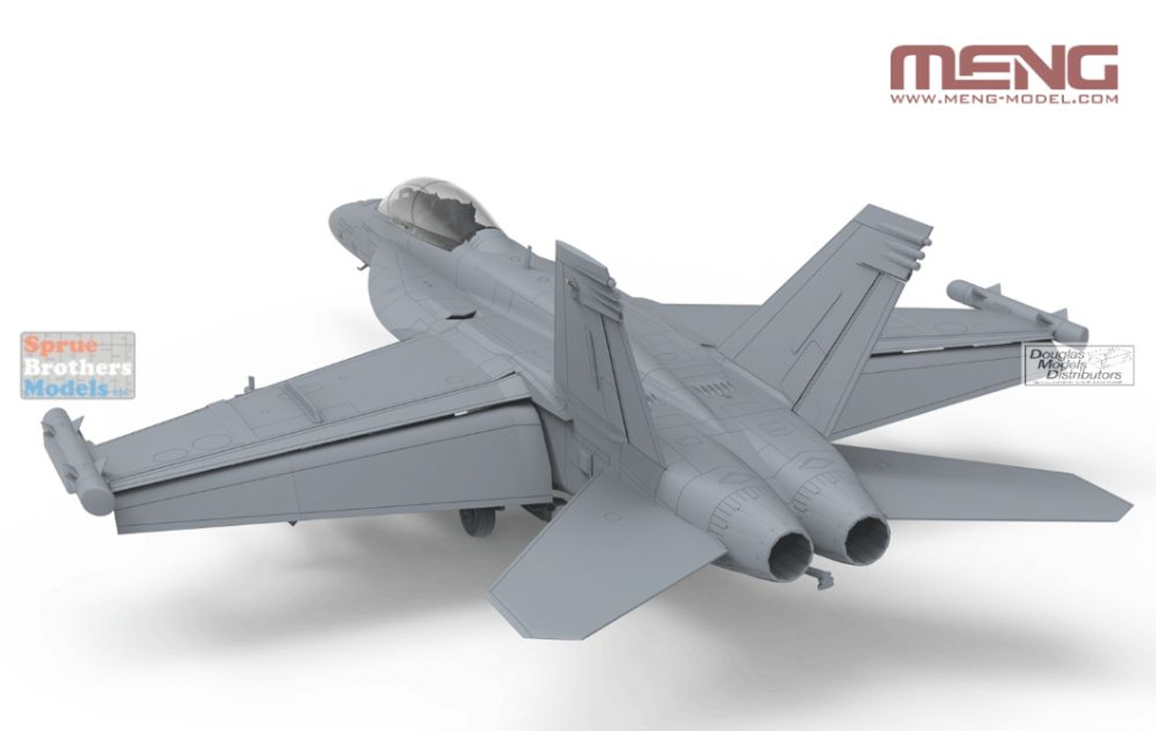 1/48モンモデルEA-18G GROWLER Amazon.com: MENG Model 1:48 - Boeing EA-18 G Growler Attack
