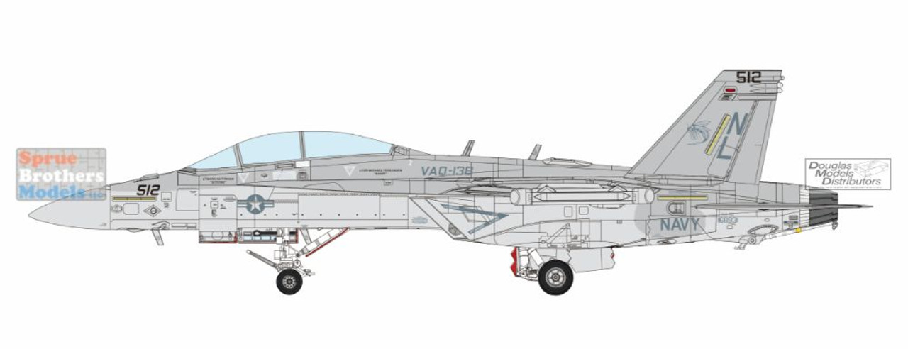 MNGLS019 1:48 Meng EA-18G Growler VAQ-138 Yellow Jackets