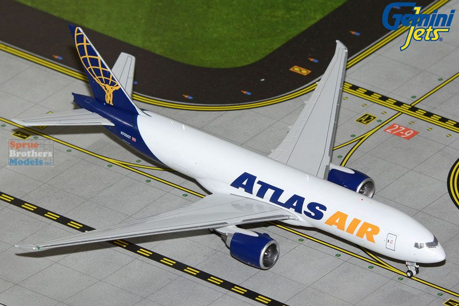 GEMGJ2294 1:400 Gemini Jets Atlas Air B777F Reg #N703GT (pre