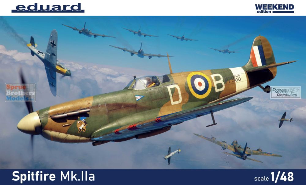 EDU84206 1:48 Eduard Spitfire Mk.IIa [Weekend Edition] - Sprue