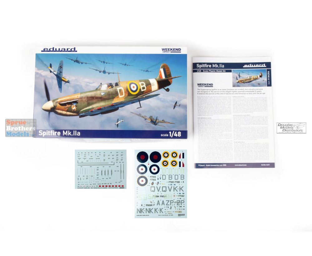 EDU84206 1:48 Eduard Spitfire Mk.IIa [Weekend Edition] - Sprue