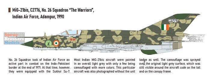 EDU02151 1:72 Eduard MiG-21bis Fishbed [Dual Combo] - Sprue