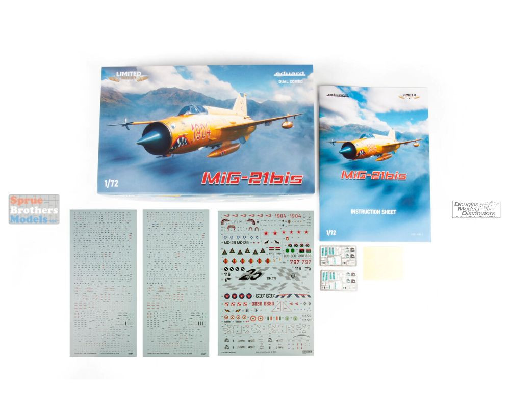 EDU02151 1:72 Eduard MiG-21bis Fishbed [Dual Combo] - Sprue