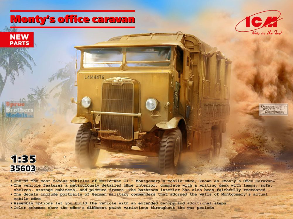 1/35 Leyland Retriever General Service（ICM）レイランド レトリバー