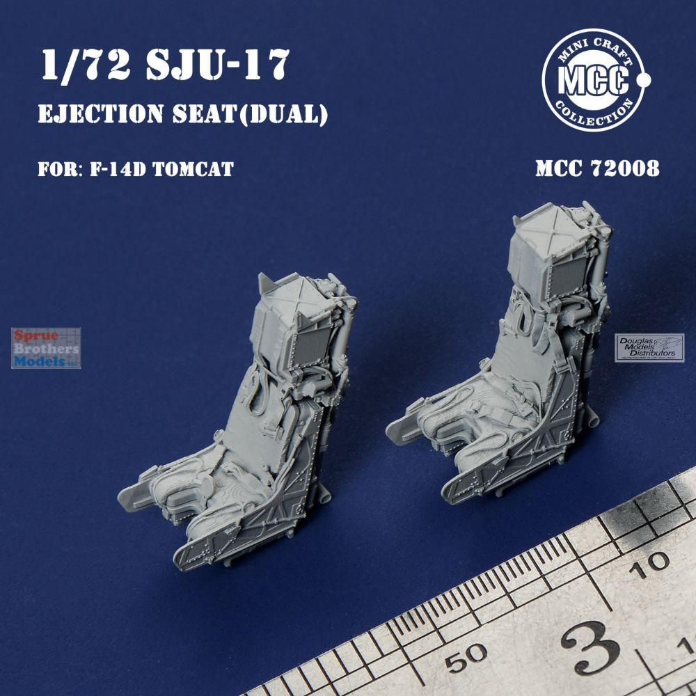 MCC72008 1:72 Mini Craft Collection SJU-17 Ejection Seat Set (for