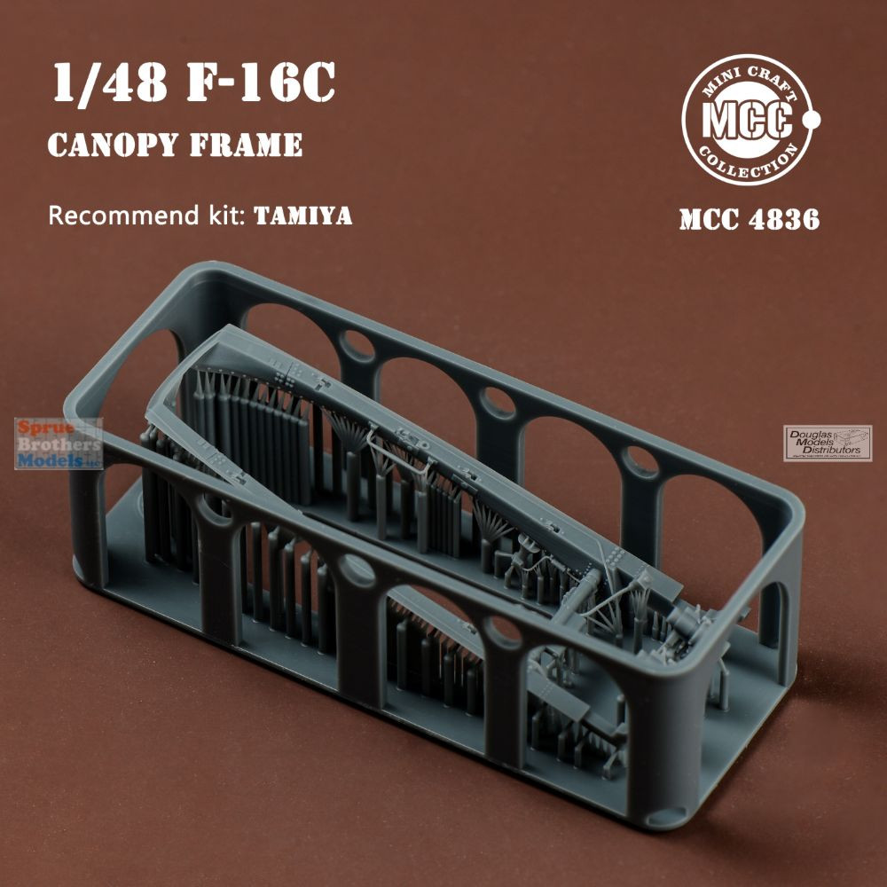 MCC48036 1:48 Mini Craft Collection F-16C Falcon Canopy Frame (TAM
