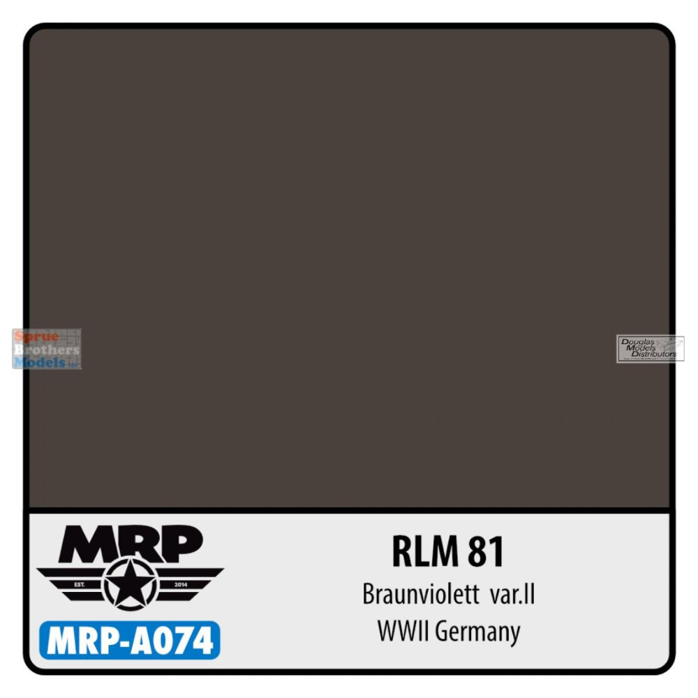 MRPA074A MRP Aqua Paint Line - RLM 81 Braunviolet (Variant 2) WWII