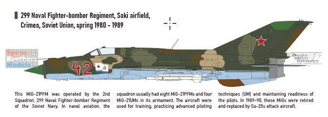EDU84202 1:48 Eduard MiG-21PFM Fishbed Weekend Edition - Sprue