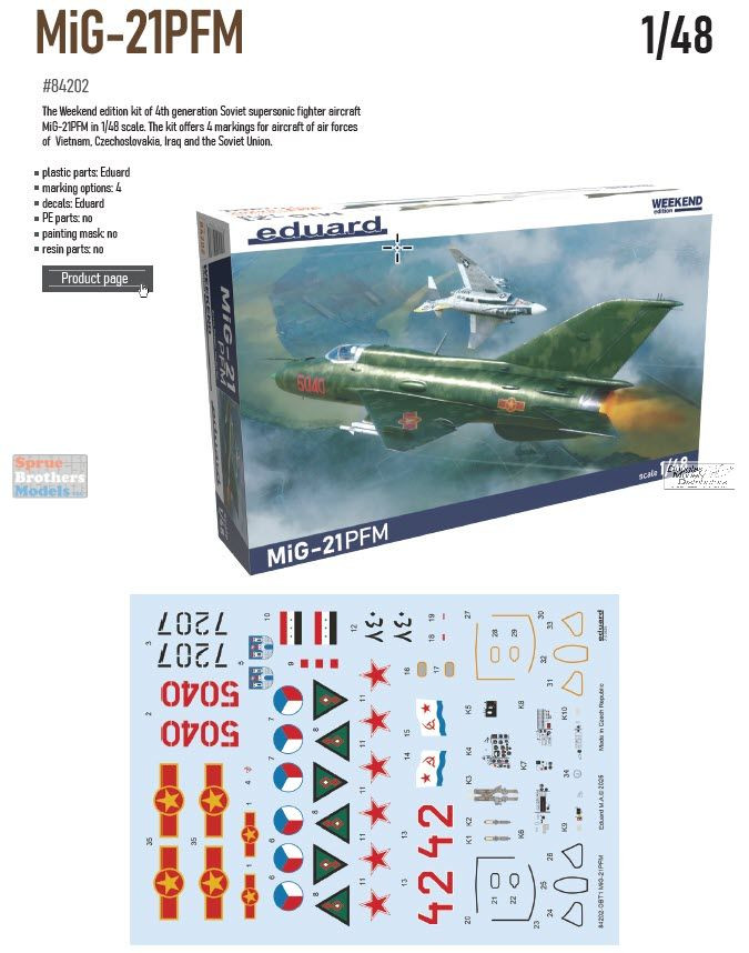 AKインタラクティブ MiG-21PFM 1/48スケール AK interactive 1/48th MIG-21PFM review - YouTube