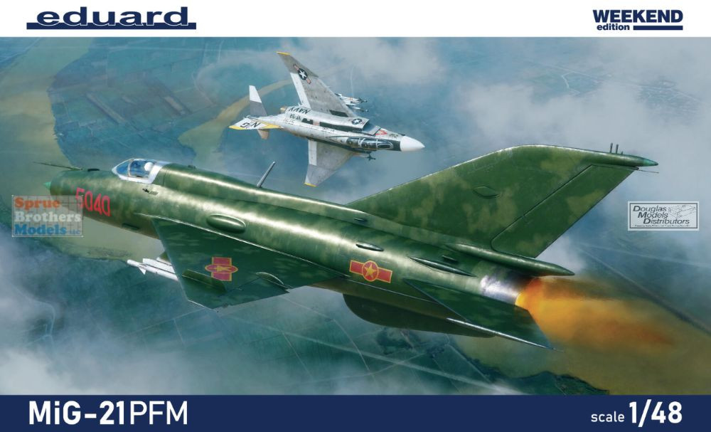 EDU84202 1:48 Eduard MiG-21PFM Fishbed Weekend Edition - Sprue