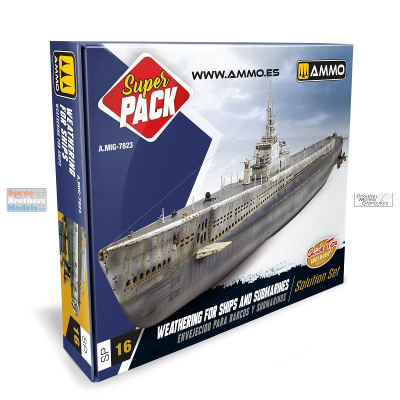 AMM7823 - AMMO by Mig Weathering for Ships and Submarines Super
