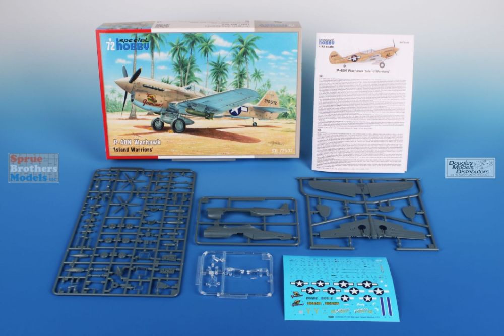 SPH72502 1:72 Special Hobby P-40N Warhawk 'Island Warriors