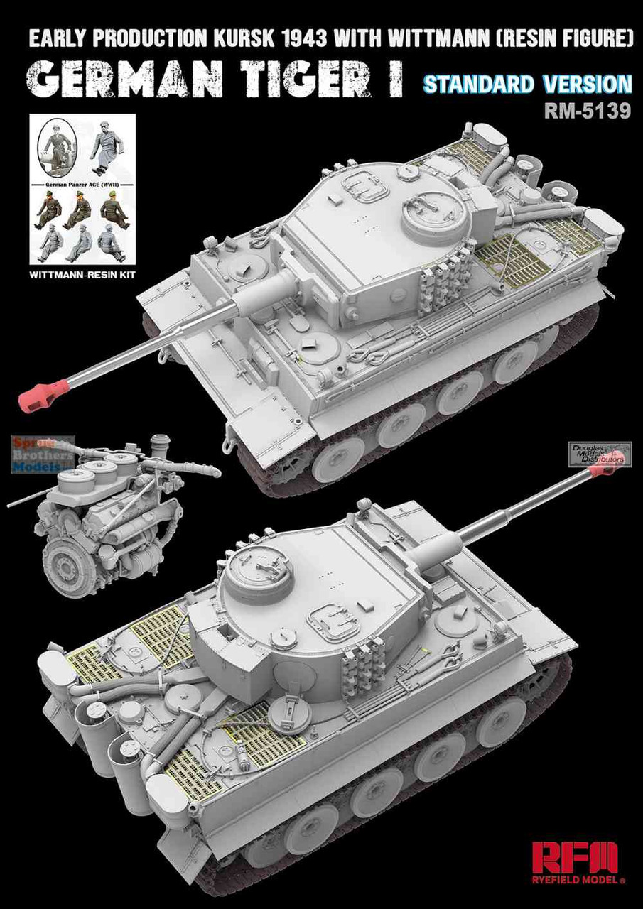 RFMRM5139 1:35 Rye Field Model Sd.Kfz.181 Ausf.E Tiger I Early