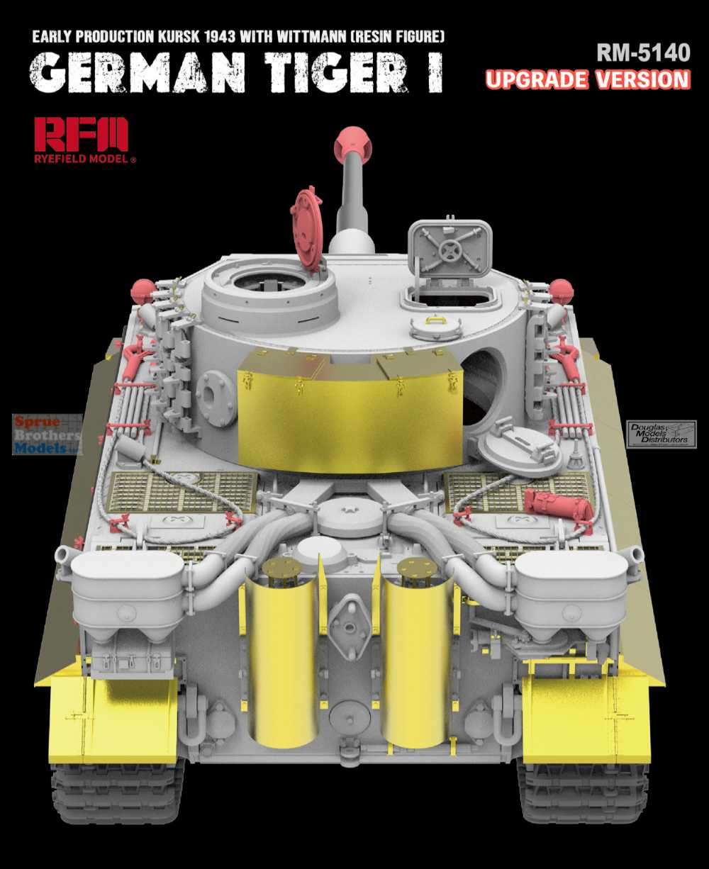 RFMRM5140 1:35 Rye Field Model Sd.Kfz.181 Ausf.E Tiger I Early