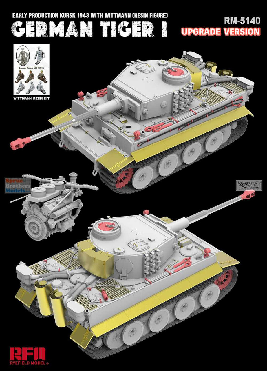 RFMRM5140 1:35 Rye Field Model Sd.Kfz.181 Ausf.E Tiger I Early
