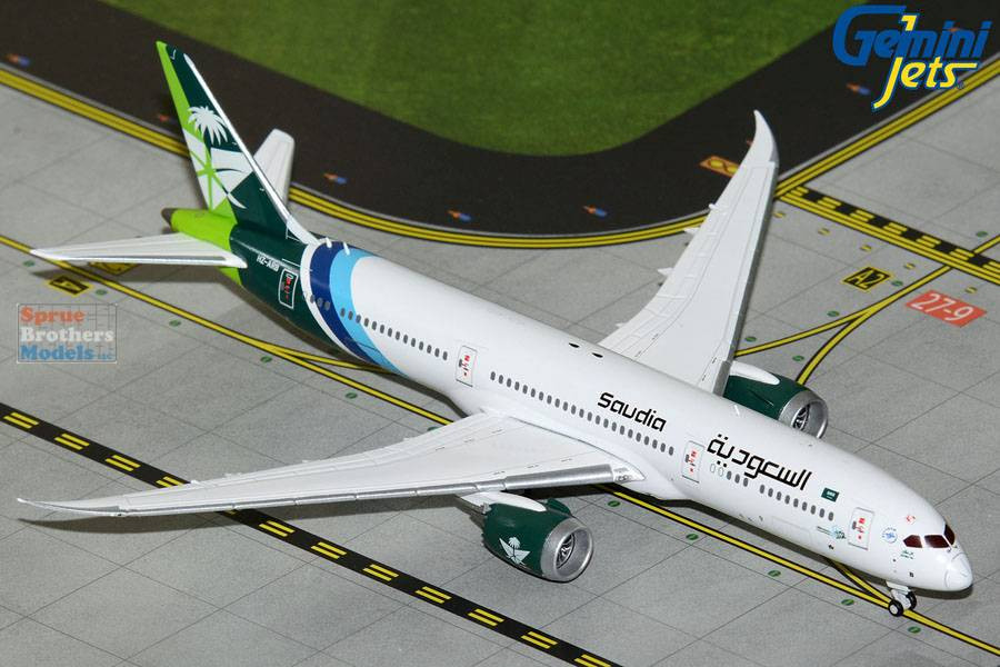GEMGJ2310 1:400 Gemini Jets Saudia B787-9 Reg #HZ-ARB 'National