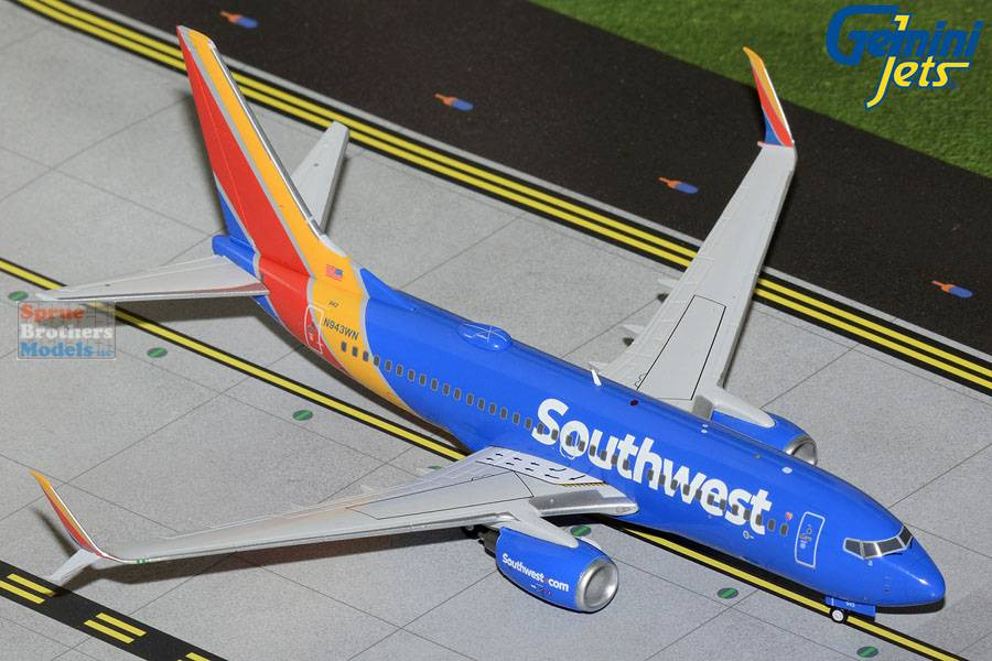 GEMG21350 1:200 Gemini Jets Southwest Airlines B737-700 Reg