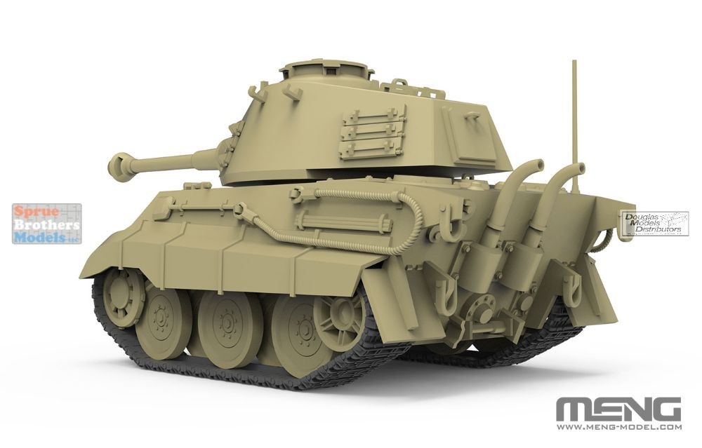 MNGWWT021 Meng World War Toons - King Tiger (Henchel Turret