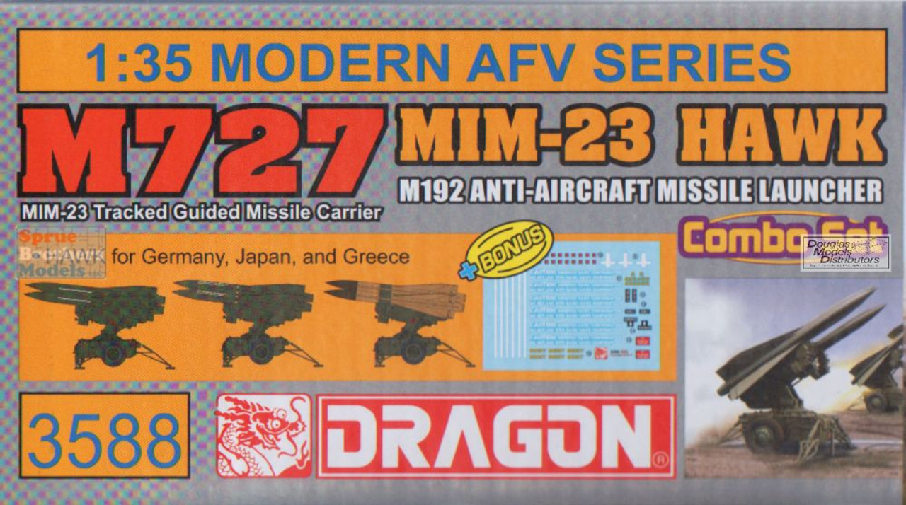 完成品 Hawk Missile Carrier 1/35 スケール 完成品 Hawk