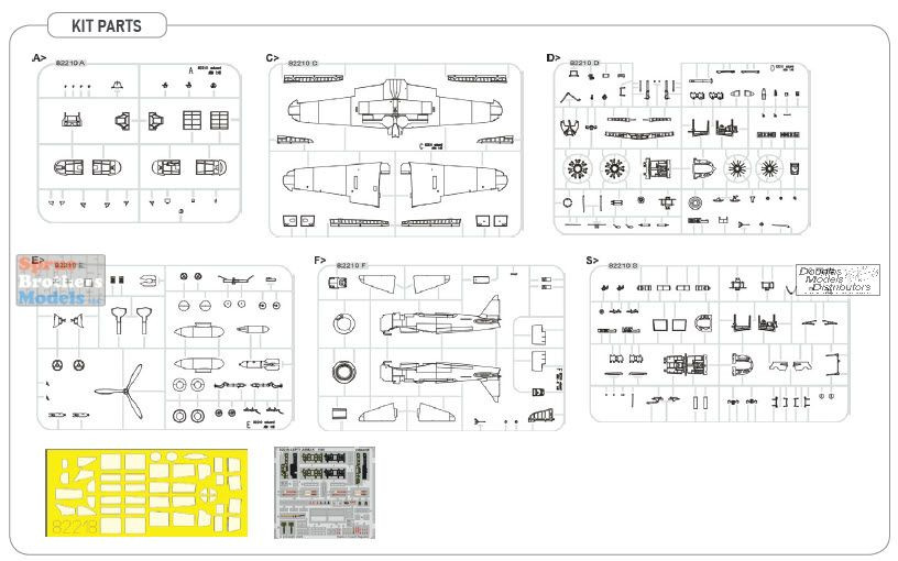 EDU82218 1:48 Eduard A6M2-K Zero ProfiPACK - Sprue Brothers Models LLC