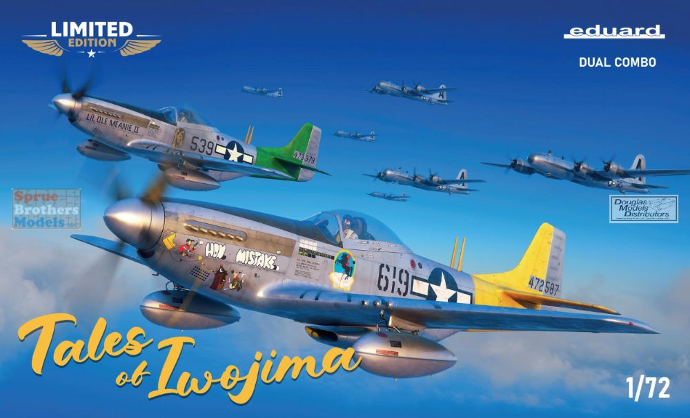 EDU02152 1:72 Eduard P-51D Mustang 'Tales of Iwo Jima' [Dual Combo