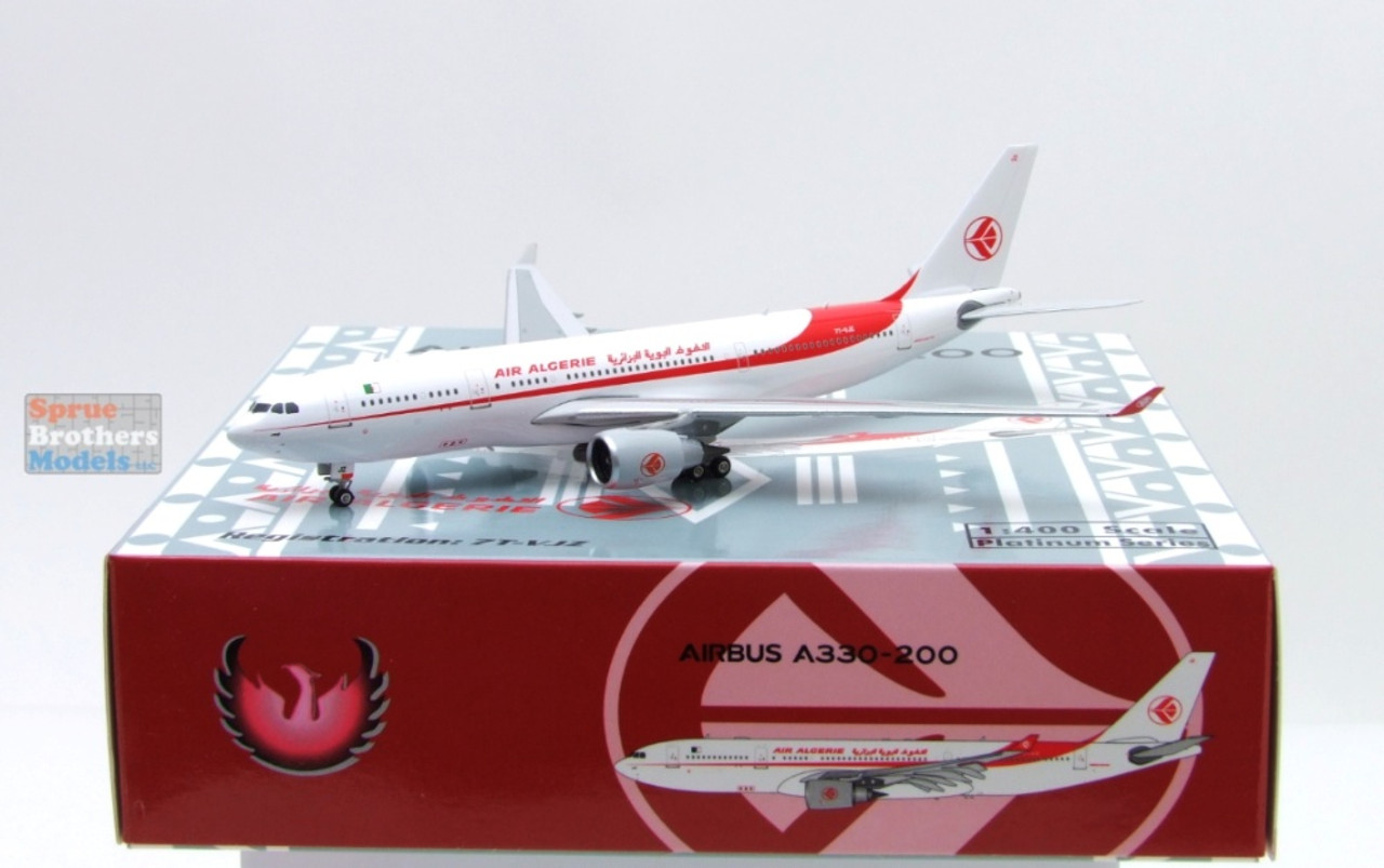 PHX11974 1:400 Phoenix Model Air Algerie A330-200 Reg #7T