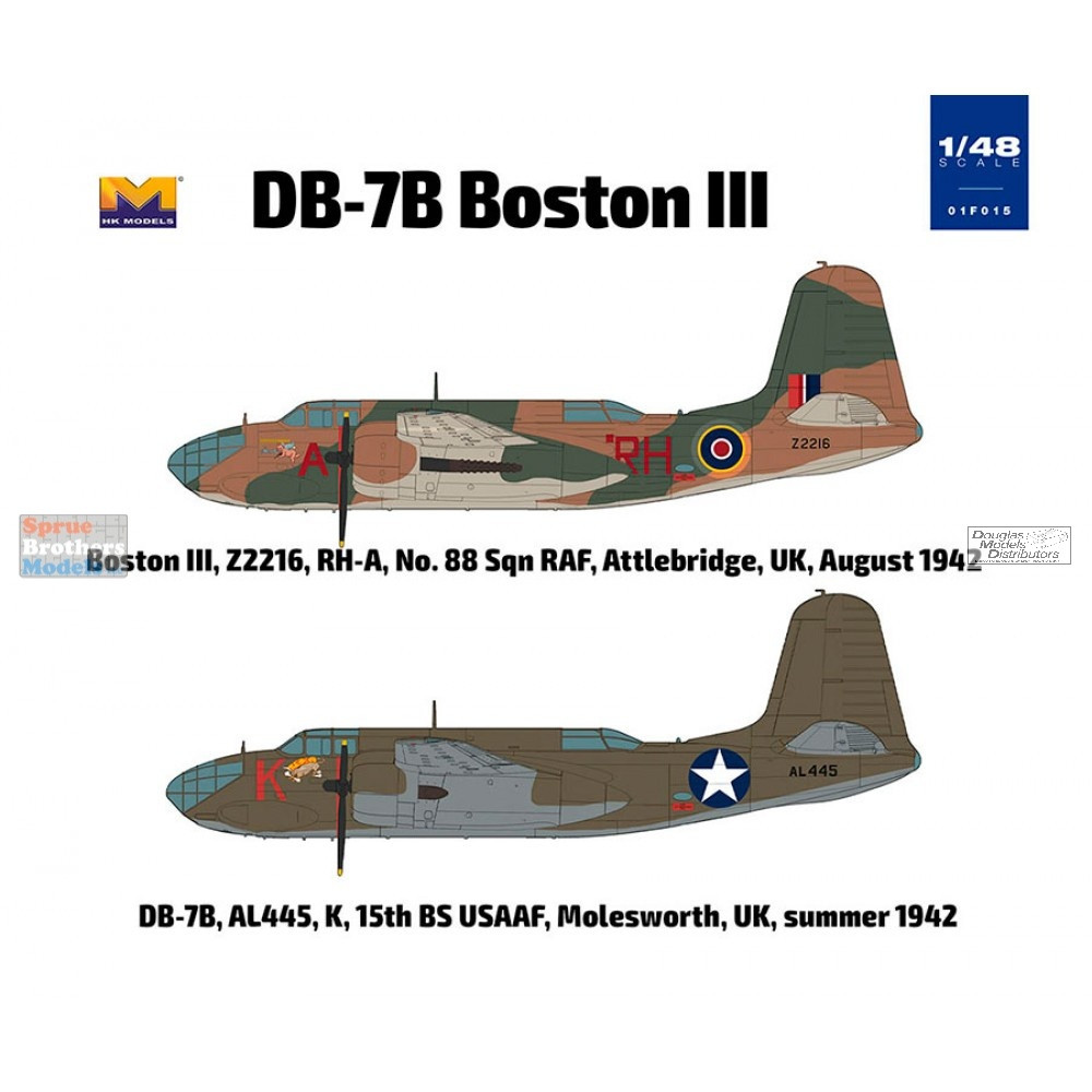 HKM01F015 1:48 HK Models DB-7B (A-20 Havoc) / Boston III - Sprue