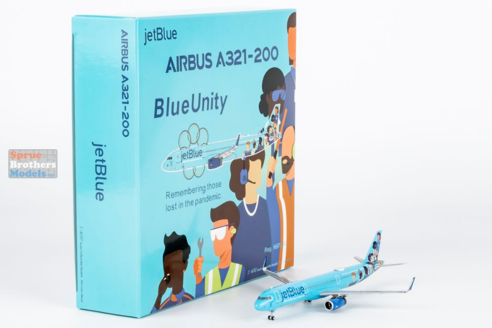 NGM13131 1:400 NG Model jetBlue Airbus A321neo Reg #N970JB