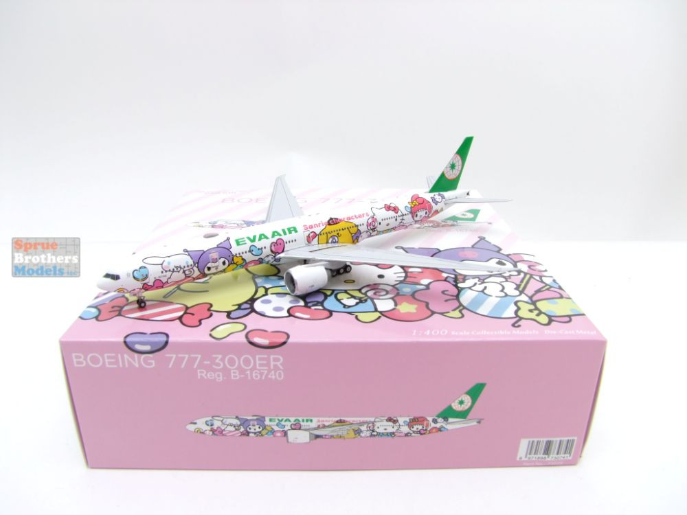 NGM73074 1:400 NG Model EVA Air B777-300ER Reg #B-16740 Hello