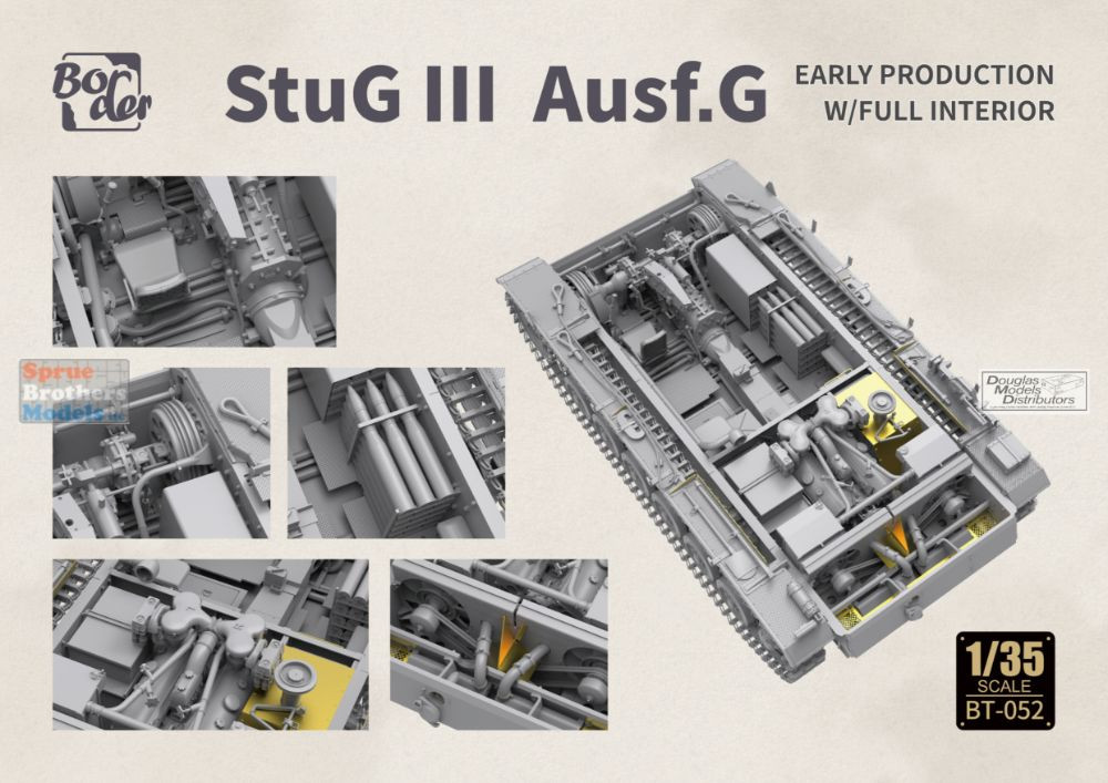BDMBT052 1:35 Border Model StuG.III Ausf.G Early with Full