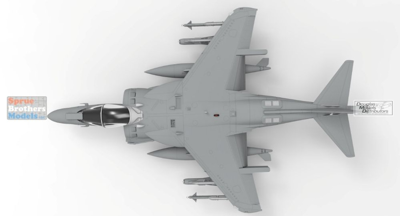 UM aモデル1/48 AV-8B HARRIER II PLUS 1/48 UMa Model AV-8B Harrier II Plus Plastic Model Kit