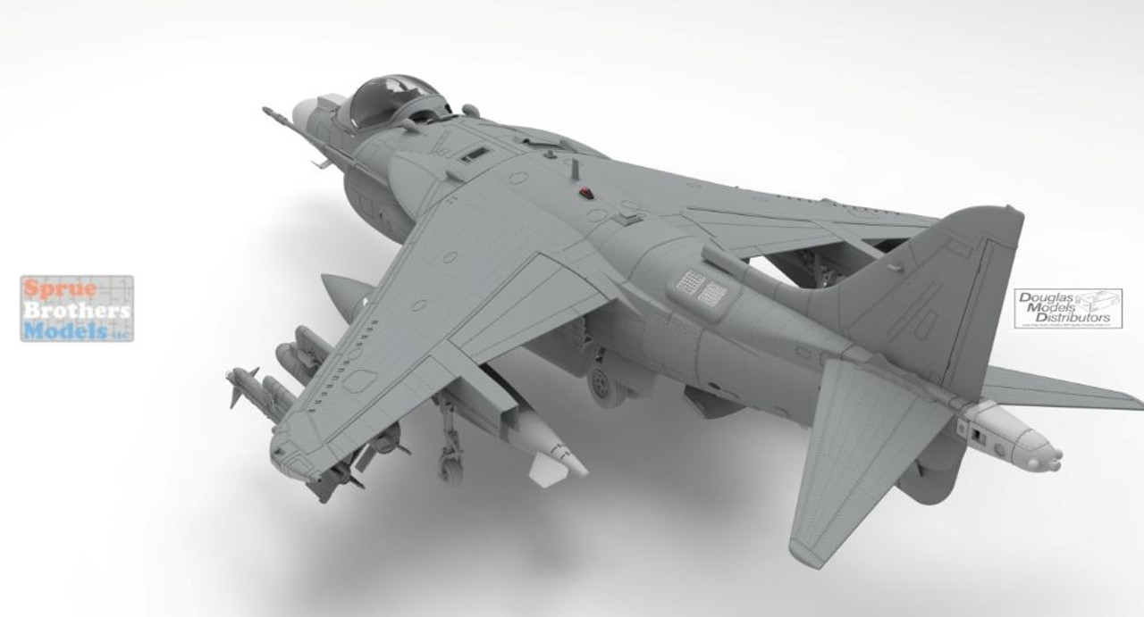 Umaモデルズ　1/48 AV-8B HARRIER II PLUS 1/48 UMa Model AV-8B Harrier II Plus Plastic Model Kit