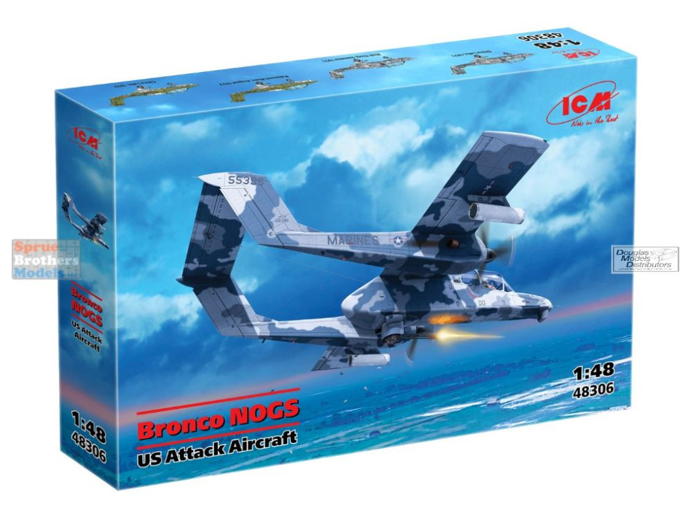 ICM48306 1:48 ICM YOV-1D Bronco NOGS - Sprue Brothers Models LLC