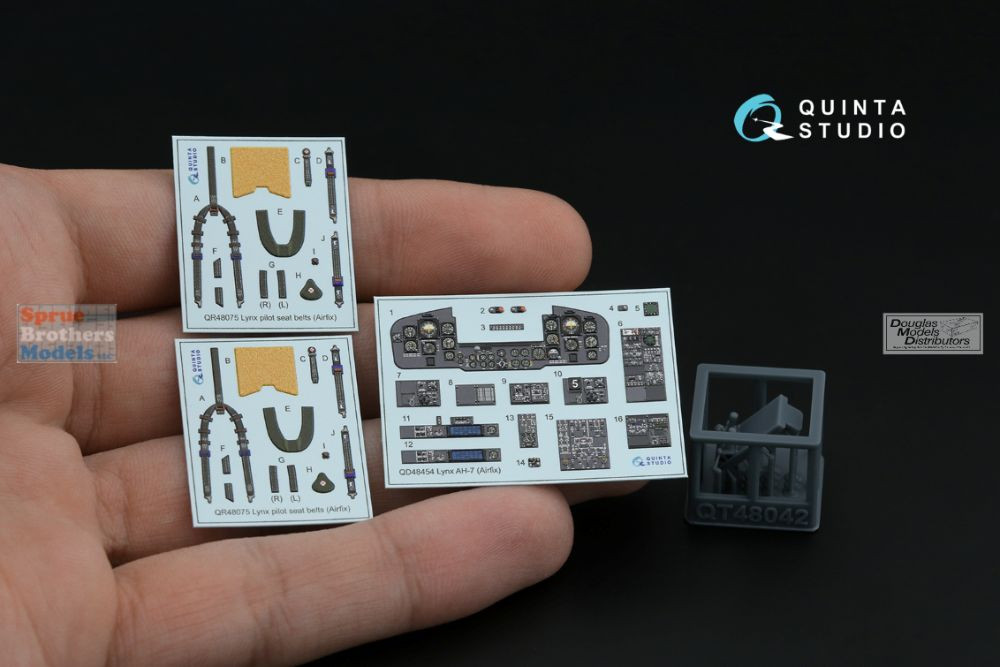 QTSQD48454R 1:48 Quinta Studio 3D Decal - Westland Lynx AH-7 +