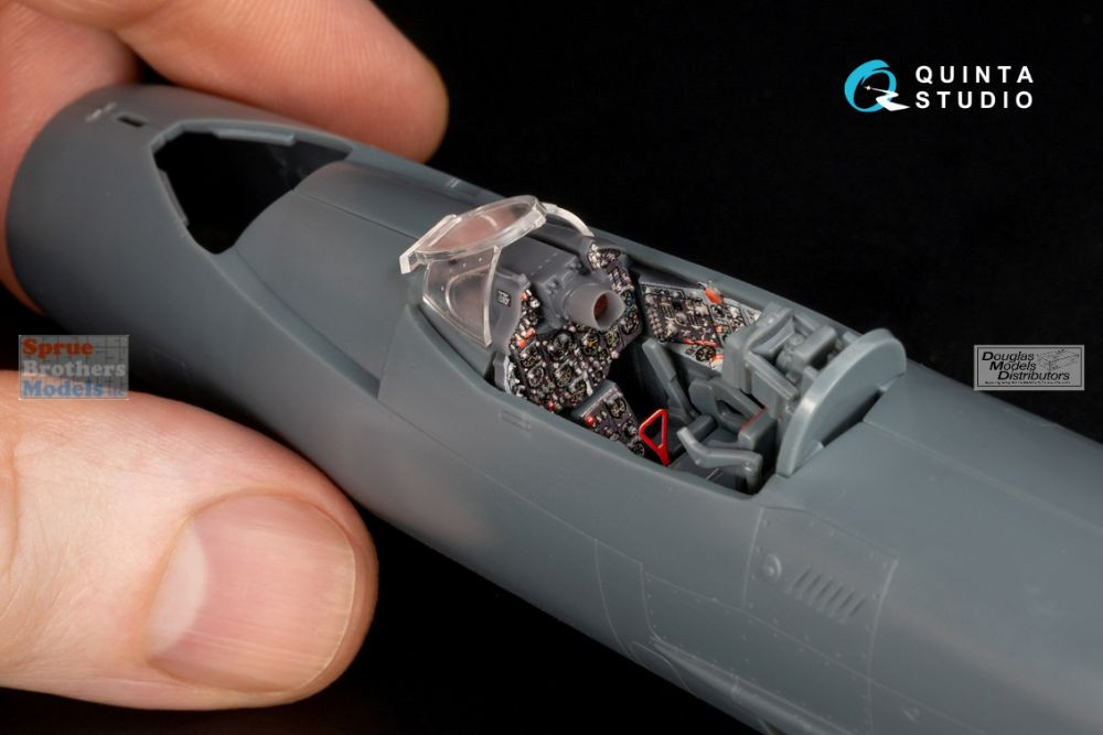 QTSQD48550R 1:48 Quinta Studio 3D Decal - MiG-21PF Fishbed + Resin