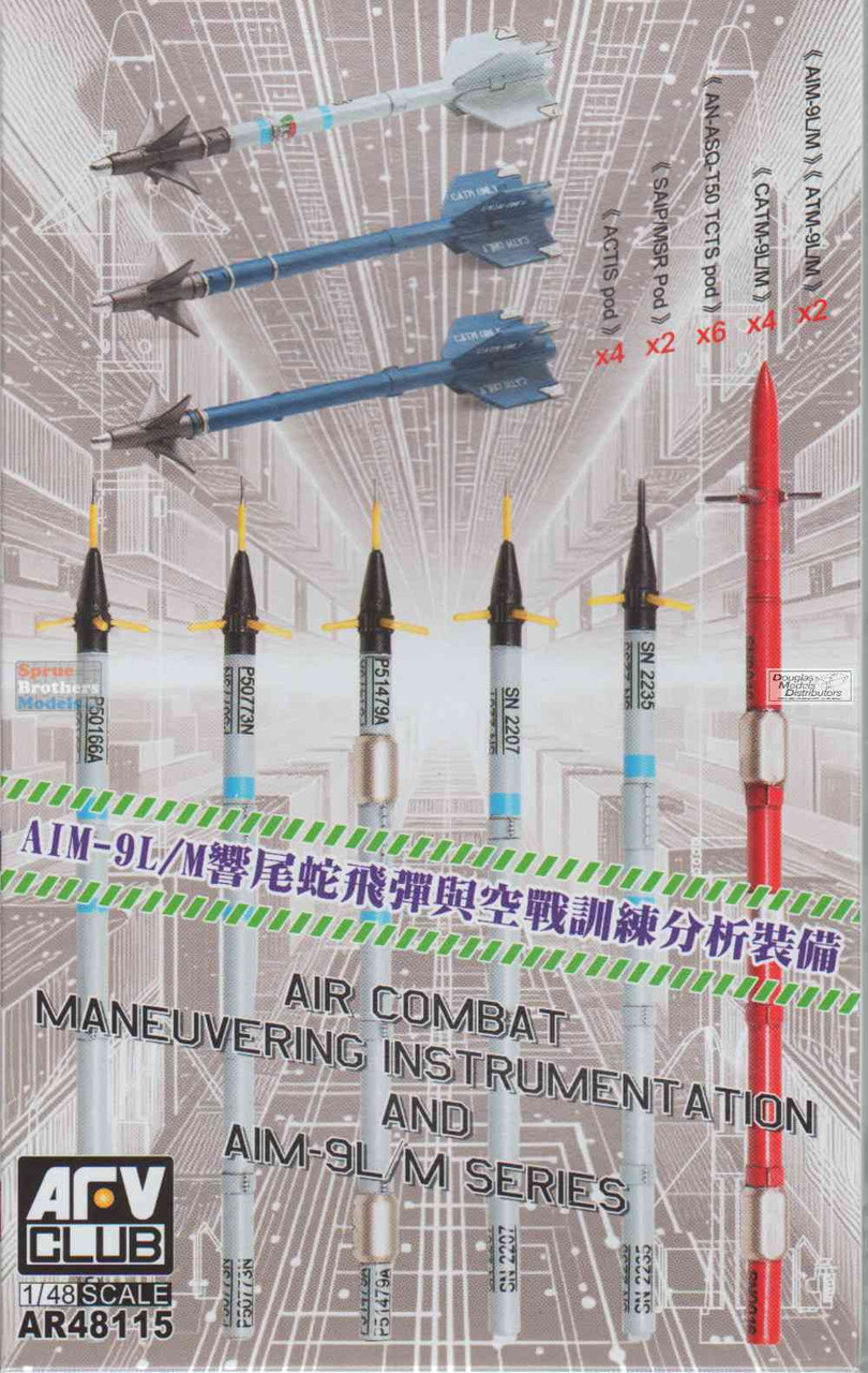 AFV48115 1:48 AFV Club Air Combat Maneuvering Instrumentation and