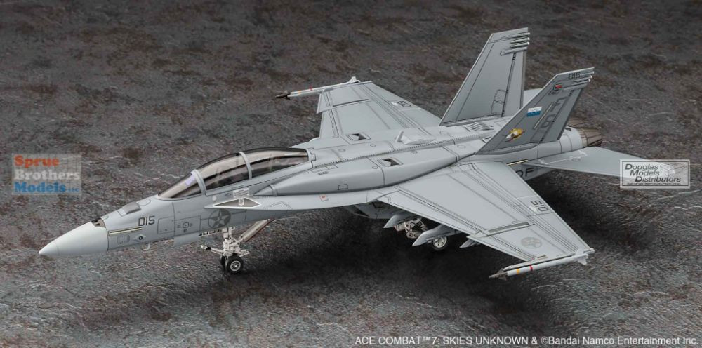 HAS52444 1:72 Hasegawa Ace Combat F-18F Super Hornet Block III