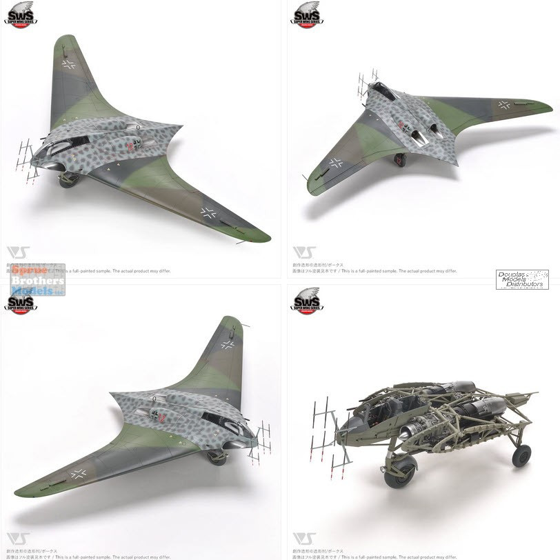 ZKMK33338 1:32 Zoukei-Mura Horten Ho229B - Sprue Brothers Models LLC