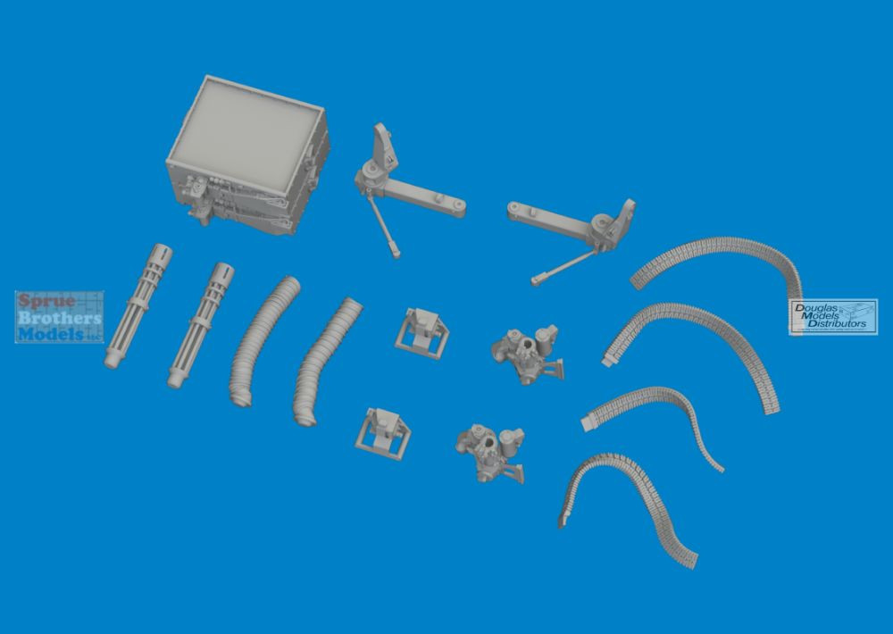 EDU6481125 1:48 Eduard Brassin UH-60 Black Hawk M134 Miniguns (ICM