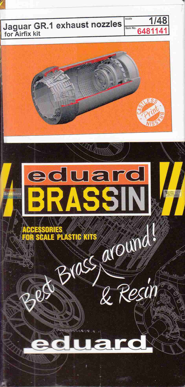 EDU6481141 1:48 Eduard Brassin - Jaguar GR.1 Exhaust Nozzle (AFX