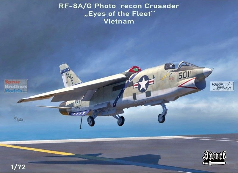SWD72154 1:72 Sword RF-8A RF-8G Crusader 'Eyes of the Fleet