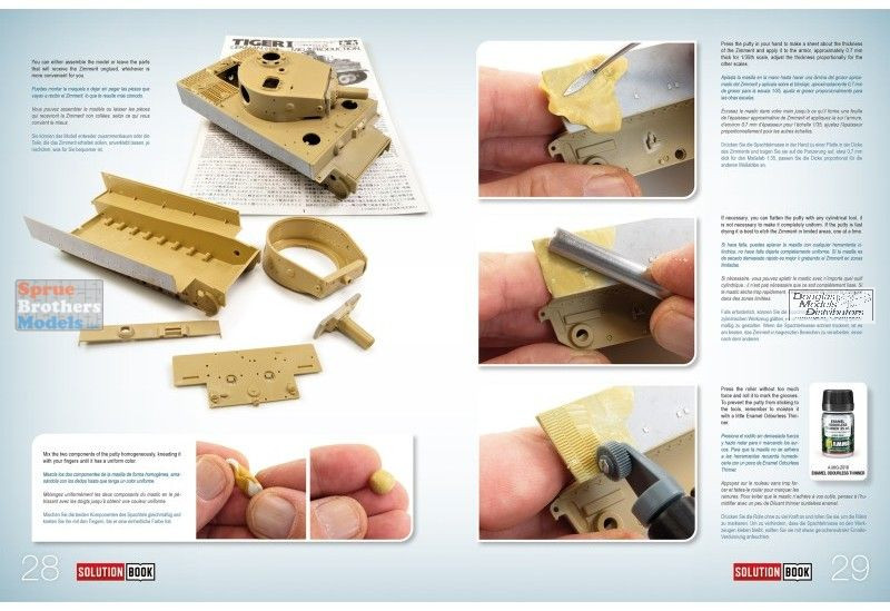 AMM7906 AMMO by Mig Solutions Box Mini - How to Apply Zimmerit On